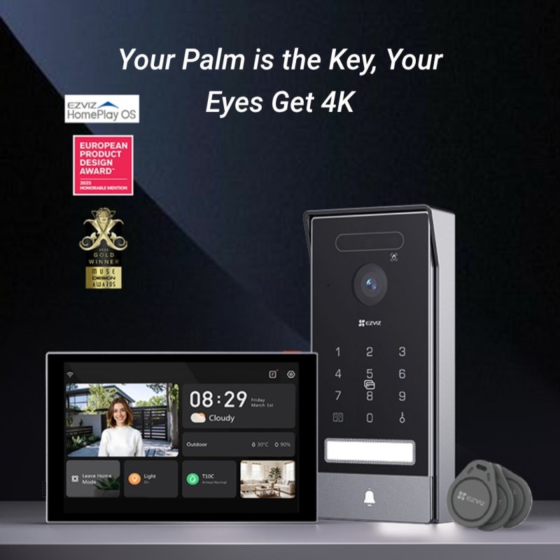 EZVIZ HP7 Pro 4K Smart Home Video Doorphone